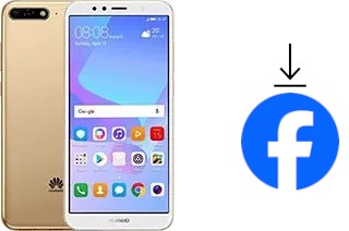 So installieren Sie Facebook auf einem Huawei Y6 (2018)