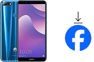 So installieren Sie Facebook auf einem Huawei Y7 Prime (2018)