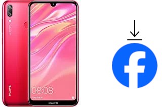 So installieren Sie Facebook auf einem Huawei Y7 (2019)