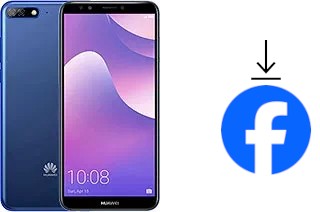 So installieren Sie Facebook auf einem Huawei Y7 Pro (2018)