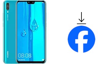 So installieren Sie Facebook auf einem Huawei Y9 (2019)