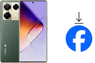 So installieren Sie Facebook auf einem Infinix Note 40 Pro