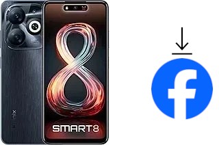 So installieren Sie Facebook auf einem Infinix Smart 8 (India)