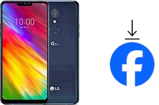 So installieren Sie Facebook auf einem LG G7 Fit