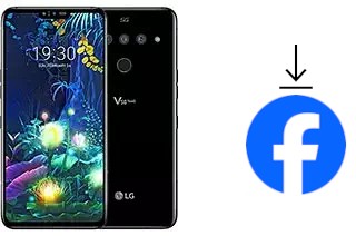 So installieren Sie Facebook auf einem LG V50 ThinQ 5G