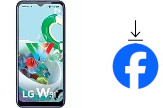 So installieren Sie Facebook auf einem LG W31+
