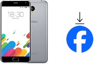 So installieren Sie Facebook auf einem Meizu M1 Metal