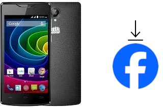 So installieren Sie Facebook auf einem Micromax Bolt D320