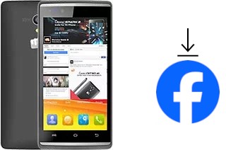 So installieren Sie Facebook auf einem Micromax Canvas Fire 4G Q411