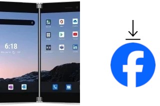 So installieren Sie Facebook auf einem Microsoft Surface Duo