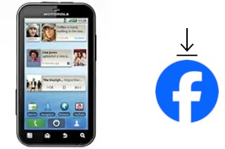 So installieren Sie Facebook auf einem Motorola DEFY