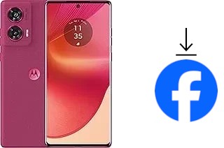 So installieren Sie Facebook auf einem Motorola Edge 50 Fusion
