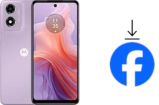 So installieren Sie Facebook auf einem Motorola Moto E14