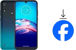 So installieren Sie Facebook auf einem Motorola Moto E6s (2020)