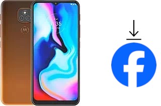 So installieren Sie Facebook auf einem Motorola Moto E7 Plus