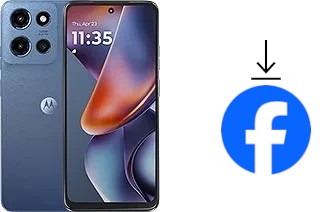 So installieren Sie Facebook auf einem Motorola Moto G (2025)