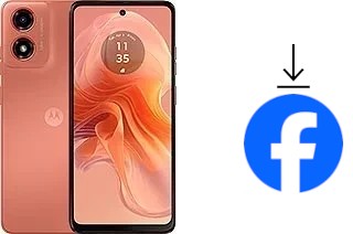 So installieren Sie Facebook auf einem Motorola Moto G04s