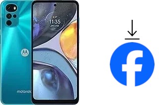 So installieren Sie Facebook auf einem Motorola Moto G22