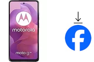 So installieren Sie Facebook auf einem Motorola Moto G24