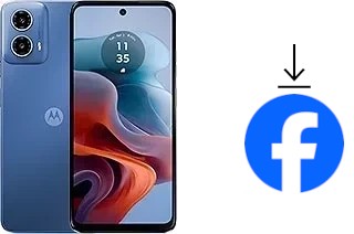 So installieren Sie Facebook auf einem Motorola Moto G34