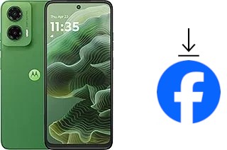 So installieren Sie Facebook auf einem Motorola Moto G35
