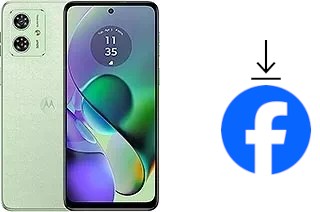 So installieren Sie Facebook auf einem Motorola Moto G54 (China)