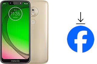 So installieren Sie Facebook auf einem Motorola Moto G7 Play