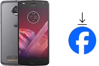 So installieren Sie Facebook auf einem Motorola Moto Z2 Play