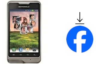 So installieren Sie Facebook auf einem Motorola XT390