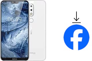 So installieren Sie Facebook auf einem Nokia 6.1 Plus (Nokia X6)