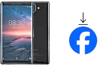 So installieren Sie Facebook auf einem Nokia 8 Sirocco