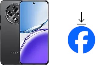 So installieren Sie Facebook auf einem Oppo A3 (2024)