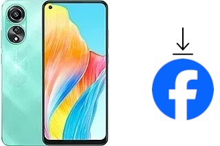 So installieren Sie Facebook auf einem Oppo A78 4G