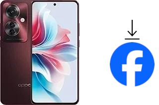 So installieren Sie Facebook auf einem Oppo F25 Pro