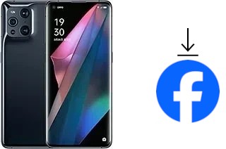 So installieren Sie Facebook auf einem Oppo Find X3