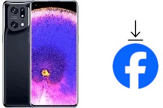 So installieren Sie Facebook auf einem Oppo Find X5 Pro