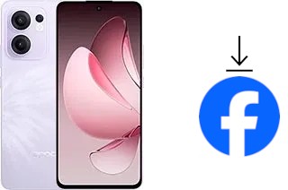 So installieren Sie Facebook auf einem Oppo Reno13 F 4G