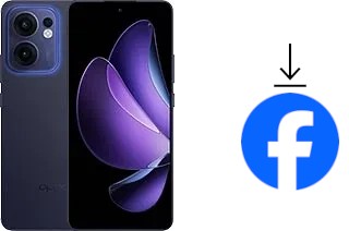 So installieren Sie Facebook auf einem Oppo Reno13 F