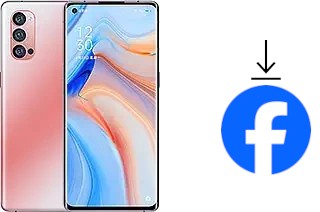 So installieren Sie Facebook auf einem Oppo Reno4 Pro 5G