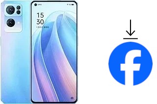 So installieren Sie Facebook auf einem Oppo Reno7 Pro 5G