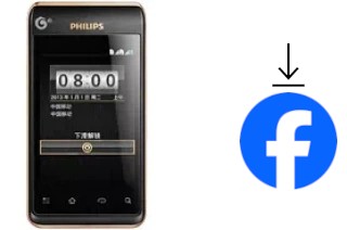 So installieren Sie Facebook auf einem Philips T939