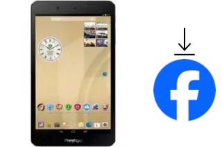 So installieren Sie Facebook auf einem Prestigio MultiPad Muze 5018 3G