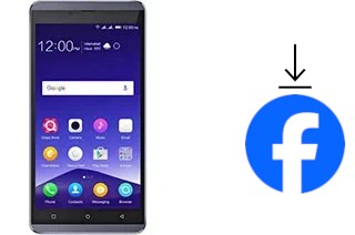 So installieren Sie Facebook auf einem QMobile Noir Z9 Plus