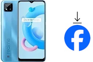 So installieren Sie Facebook auf einem Realme Realme C20A