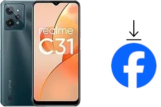 So installieren Sie Facebook auf einem Realme C31