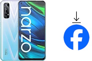 So installieren Sie Facebook auf einem Realme Narzo 20 Pro