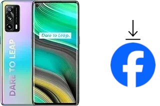 So installieren Sie Facebook auf einem Realme X7 Pro Ultra