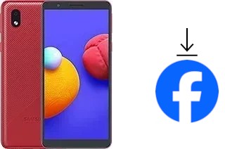 So installieren Sie Facebook auf einem Samsung Galaxy M01 Core