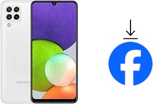 So installieren Sie Facebook auf einem Samsung Galaxy A22