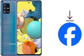 So installieren Sie Facebook auf einem Samsung Galaxy A51 5G UW